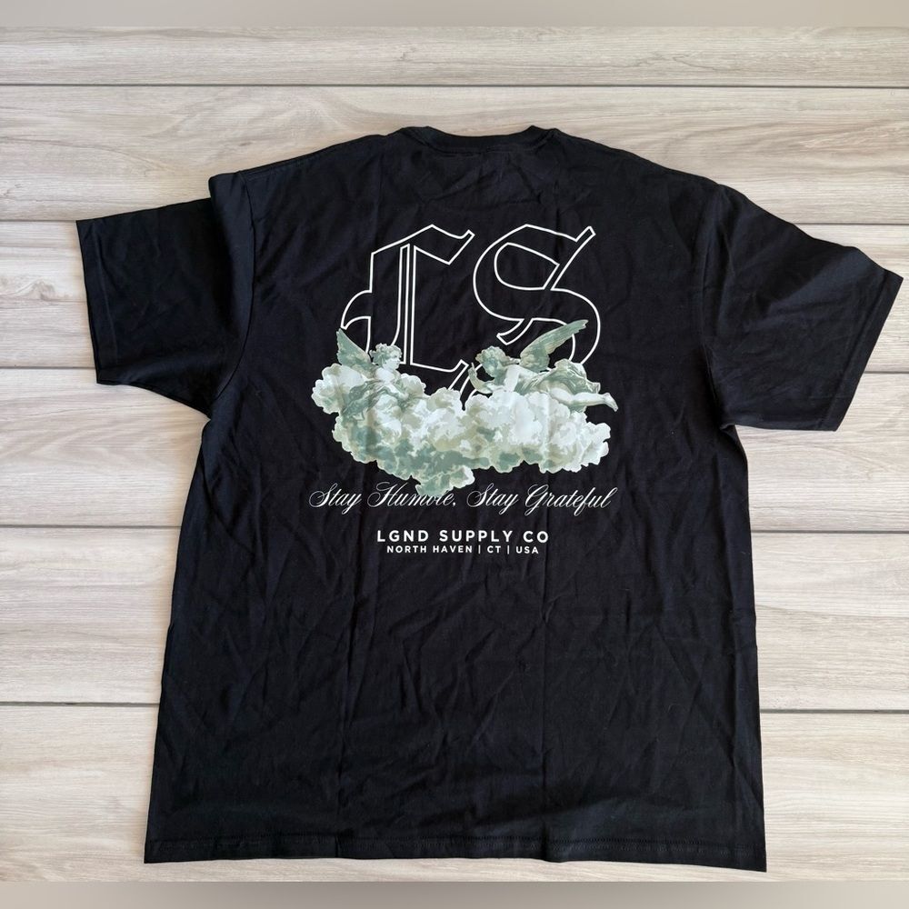 LGND Supply Co Stay Humble Tee Black XL NWT